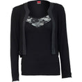 Indlæs billede i Gallery viewer, Langærmet T-shirt Spiral Gothic Elegance