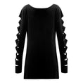 Indlæs billede i Gallery viewer, Langærmet T-shirt Spiral Metal Streetwear