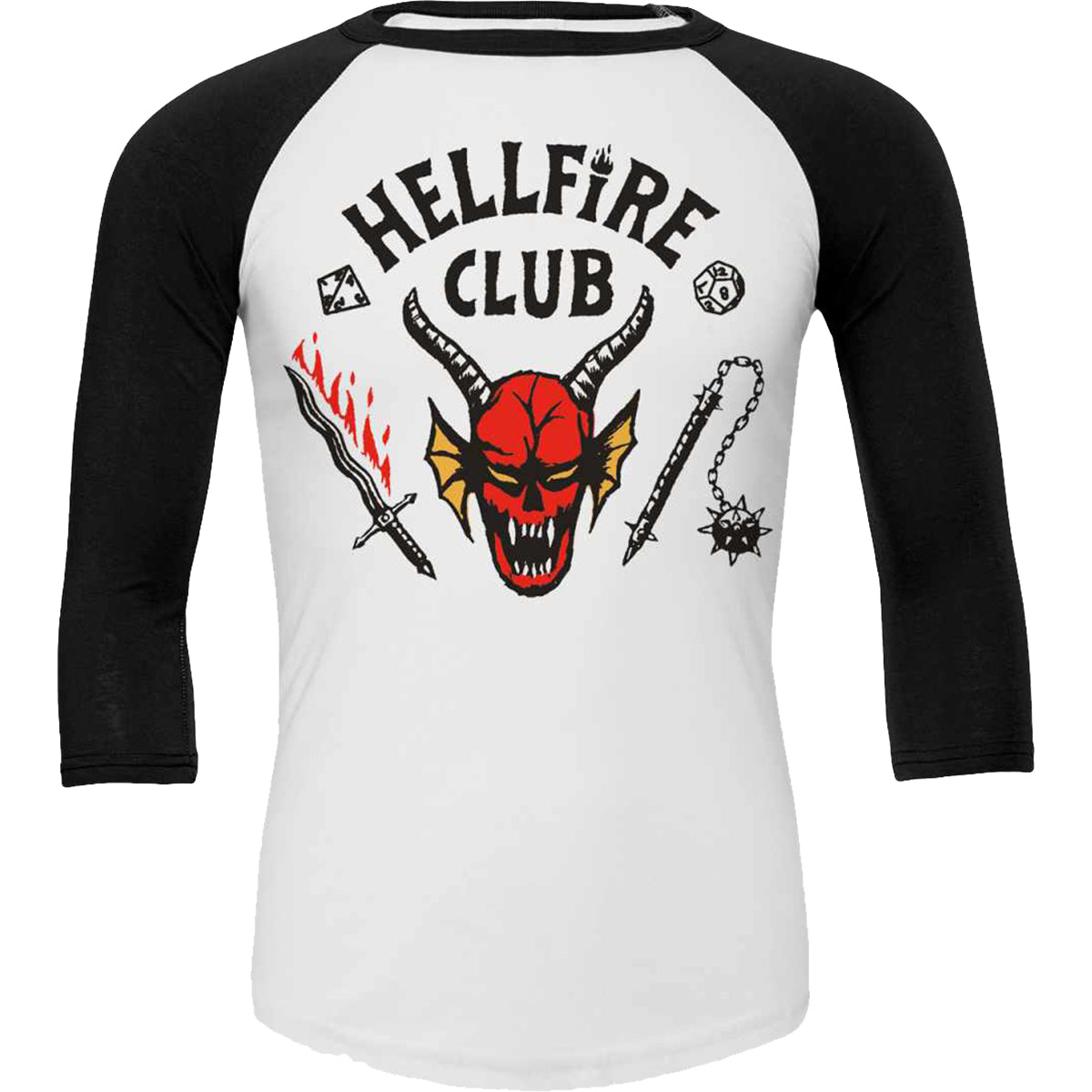 Langærmet T-shirt Spiral Stranger Things 4