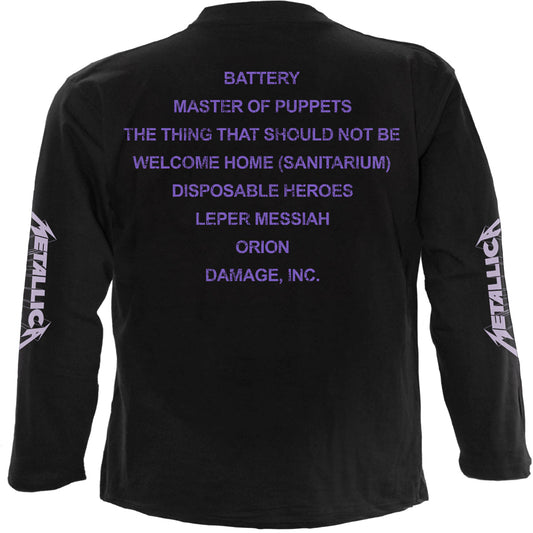 Langærmet T-shirt Spiral Metallica