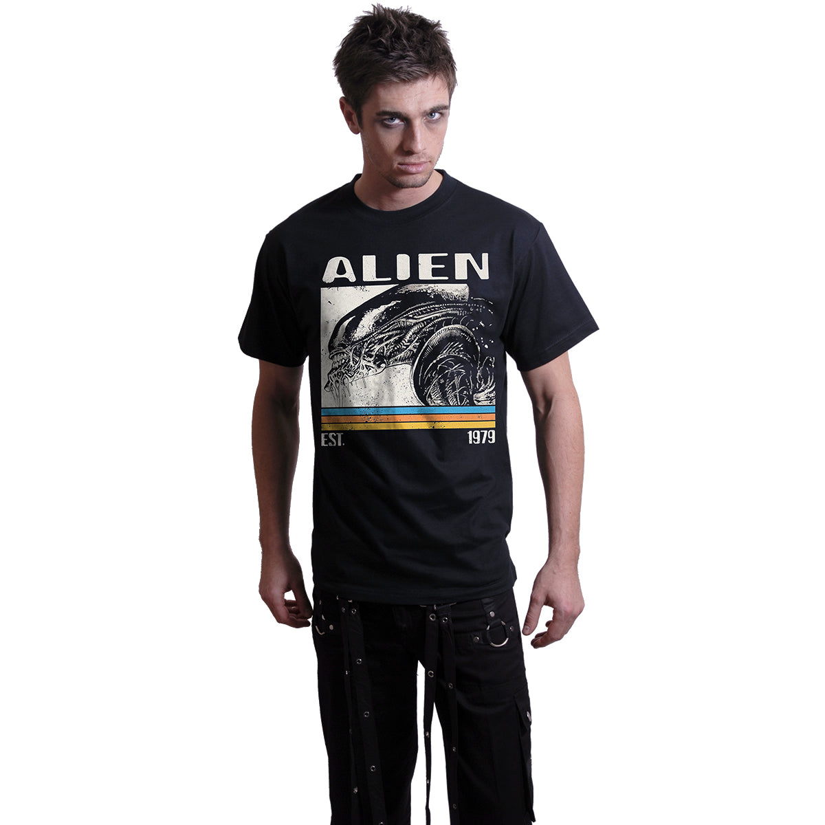 T-shirt Spiral Alien