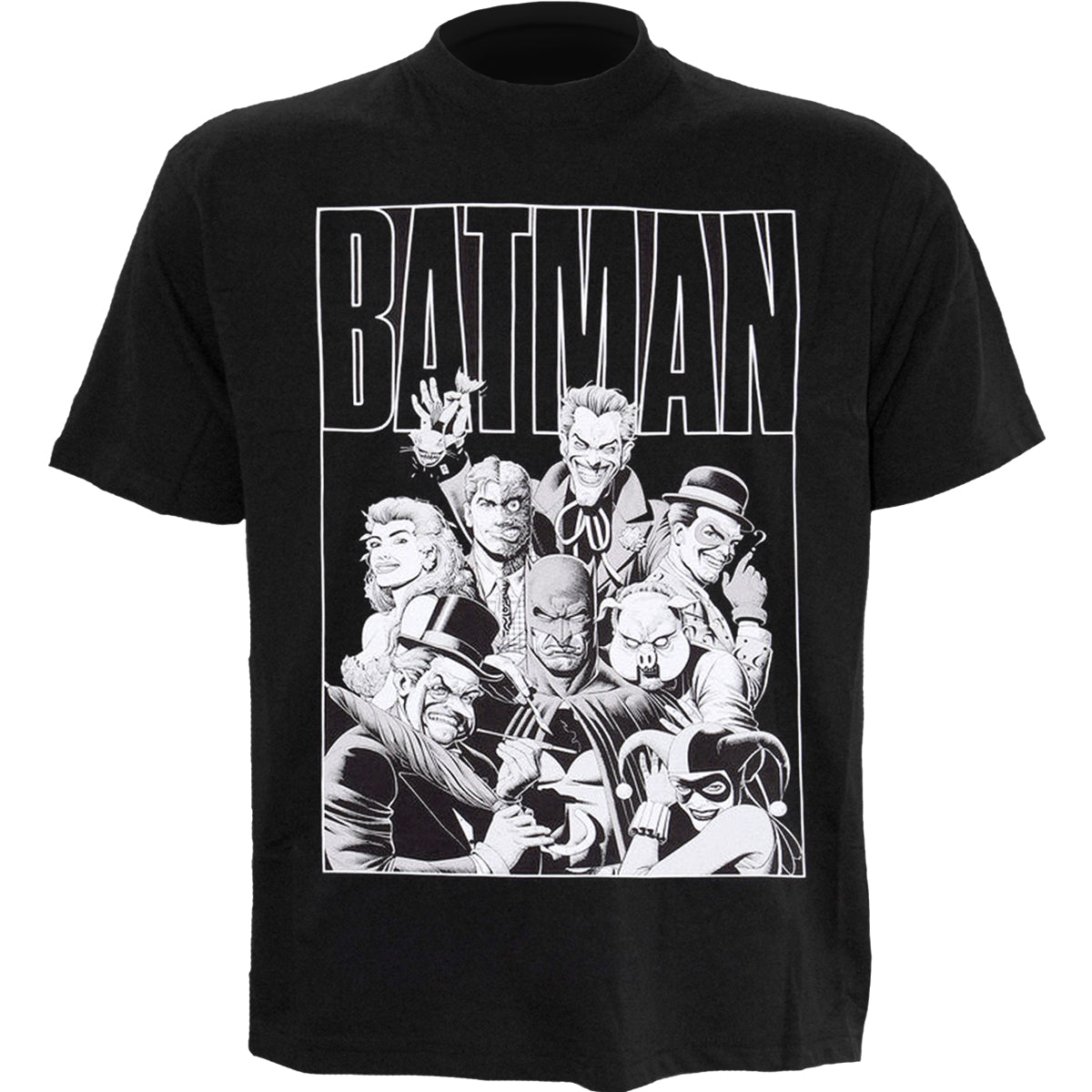 T-shirt Spiral Dc Comics Batman
