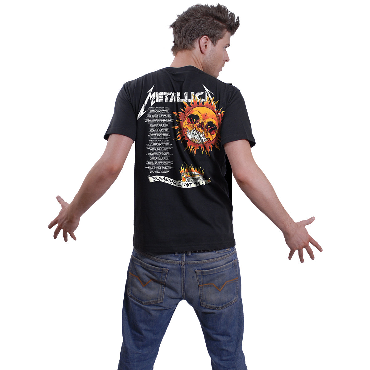 T-shirt Spiral Metallica