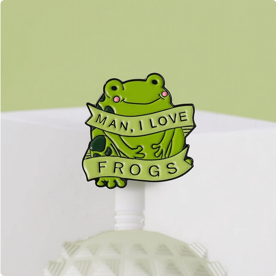 Pin I love Frogs