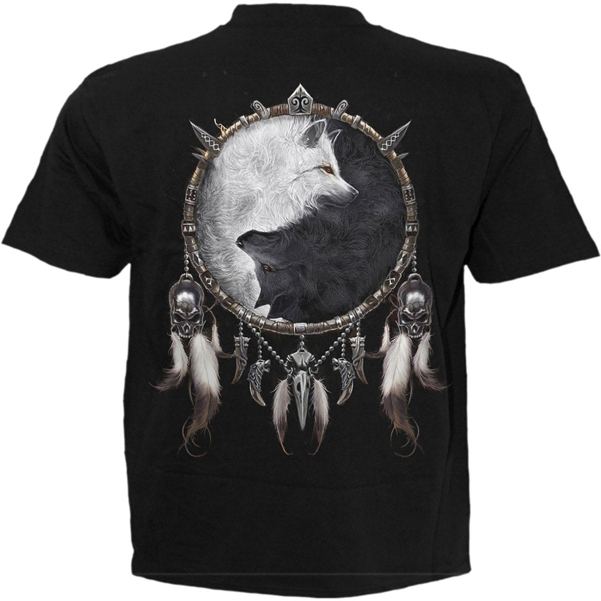T-shirt Spiral Wolf Chi