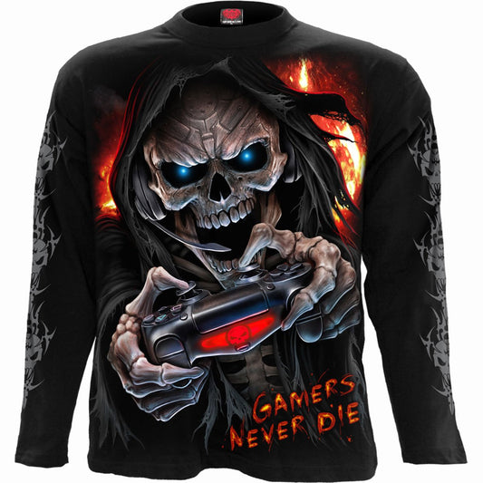 Langærmet T-shirt Spiral Respawn