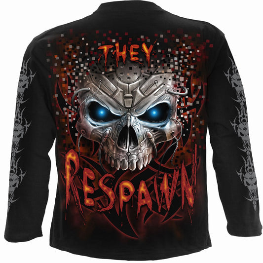 Langærmet T-shirt Spiral Respawn