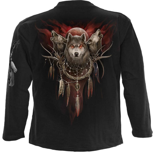 Langærmet T-shirt Spiral Cry Of The Wolf