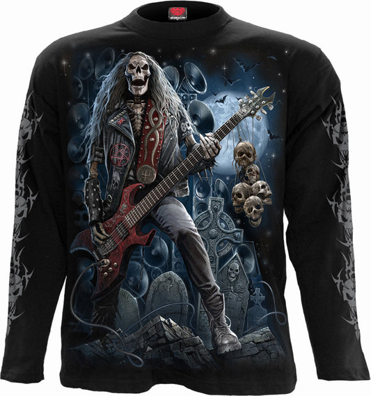 Langærmet T-shirt Spiral Grim Rocker