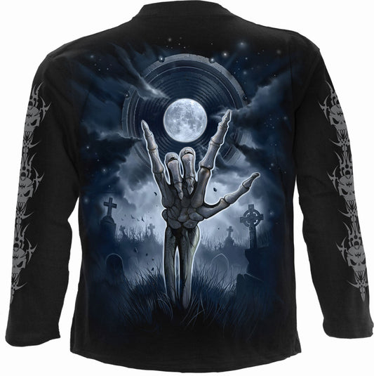 Langærmet T-shirt Spiral Grim Rocker