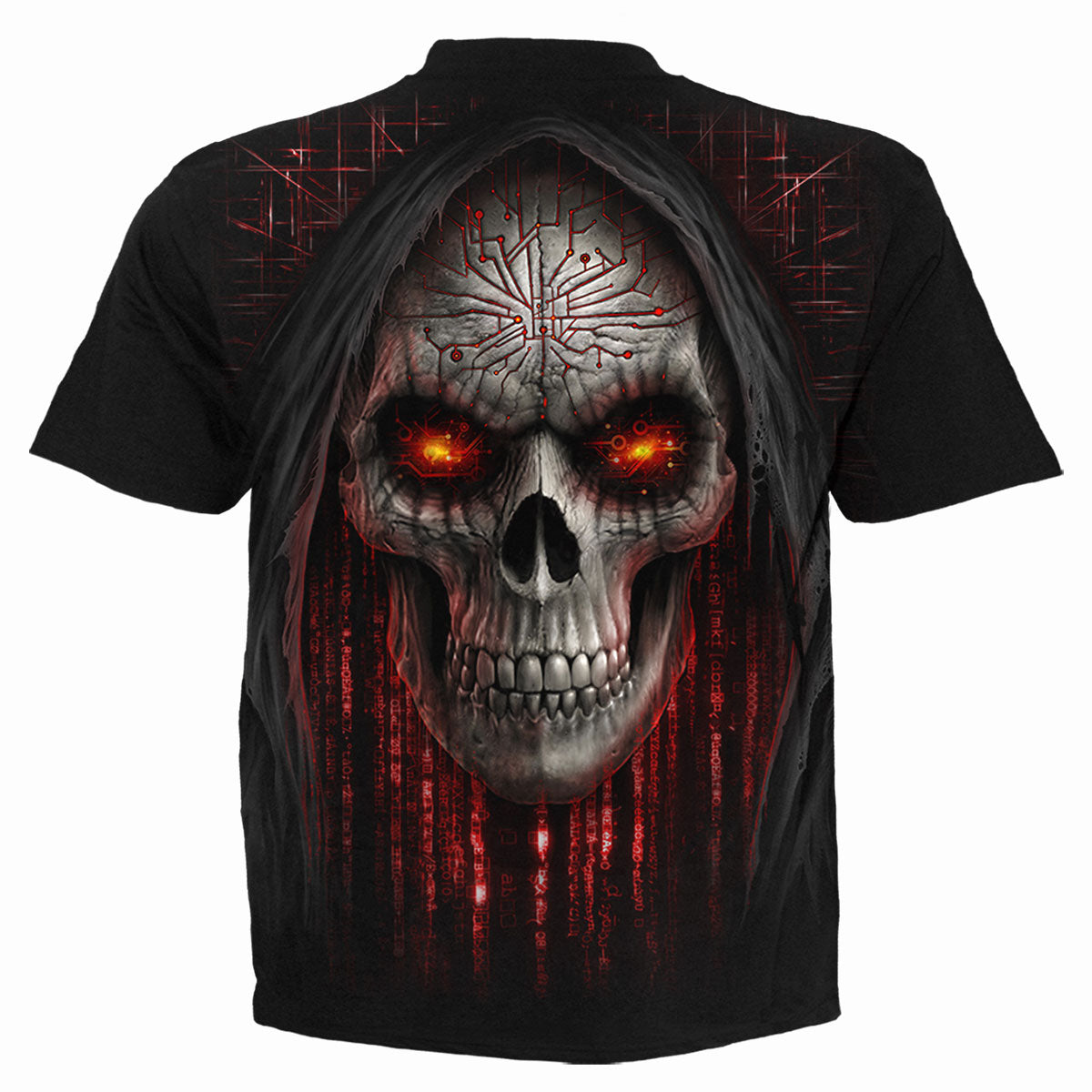 T-shirt Spiral Cyber Death