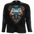 Indlæs billede i Gallery viewer, Langærmet T-shirt Spiral Cyber Skin