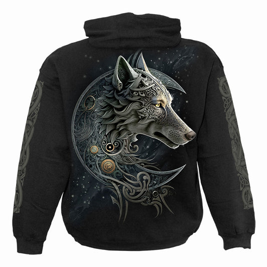 Hættetrøje Spiral Celtic Wolf