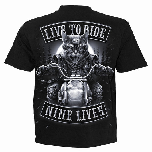 T-shirt Spiral Nine Lives