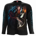 Indlæs billede i Gallery viewer, Langærmet T-shirt Spiral Midnight Blues