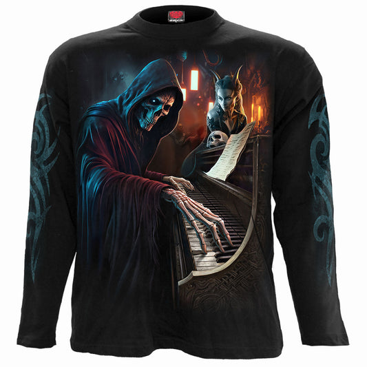 Langærmet T-shirt Spiral Midnight Blues