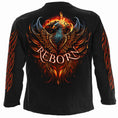 Indlæs billede i Gallery viewer, Langærmet T-shirt Spiral Ashes Reborn