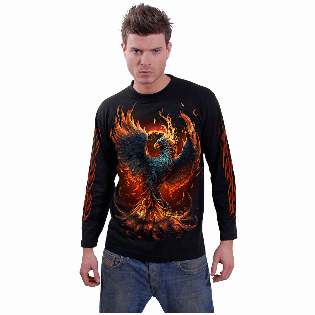 Langærmet T-shirt Spiral Ashes Reborn