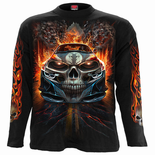 Langærmet T-shirt Spiral Speed Freak