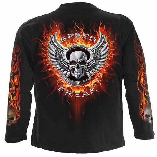 Langærmet T-shirt Spiral Speed Freak