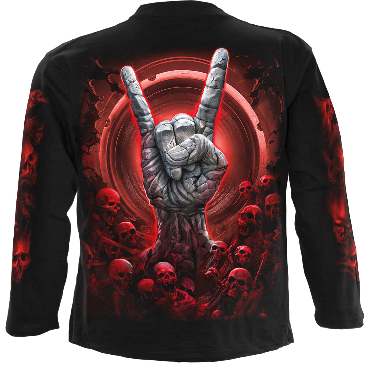 Langærmet T-shirt Spiral Tomb Of Rock