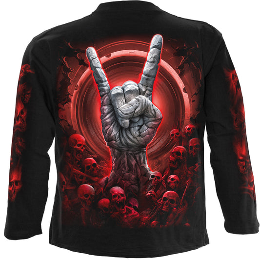 Langærmet T-shirt Spiral Tomb Of Rock