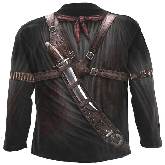 Langærmet T-shirt Spiral Holster Wrap