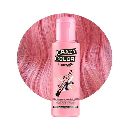 Crazy Color Hårfarve Candy Floss (100ml) - Fatima.Dk