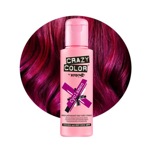 Crazy Color Hårfarve Cyclamen (100ml) - Fatima.Dk