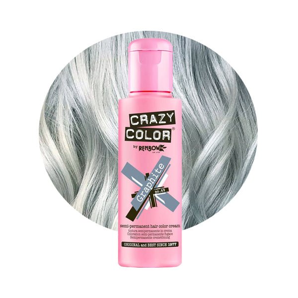 Crazy Color Hårfarve Graphite (100ml) - Fatima.Dk