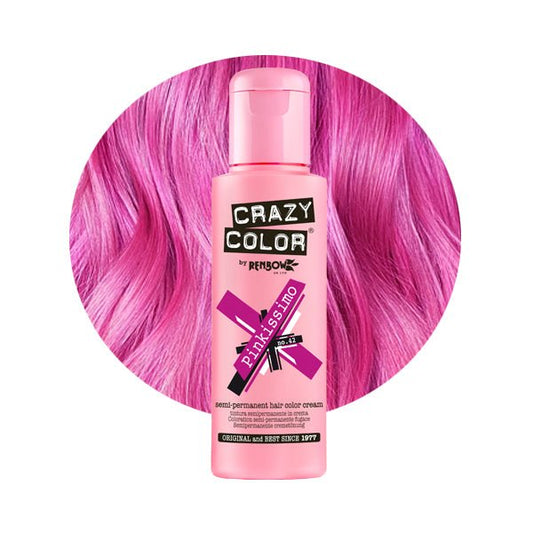 Crazy Color Hårfarve Pinkissimo (100ml) - Fatima.Dk
