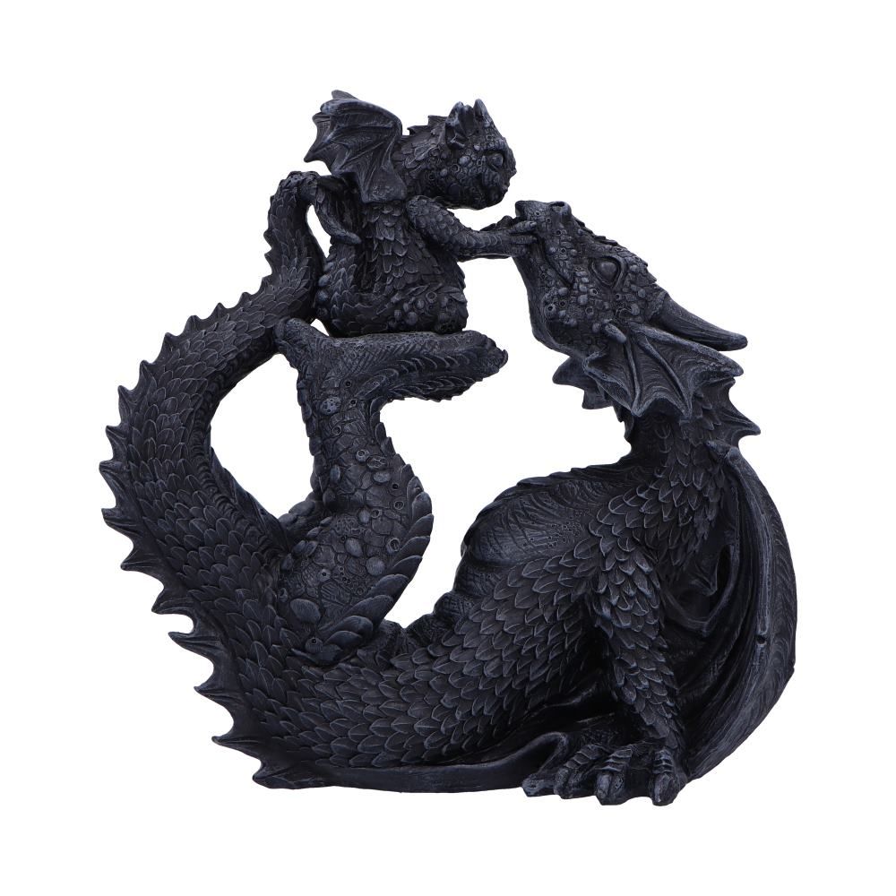 Drage Drakaina and Dragonling (22cm) - Fatima.Dk