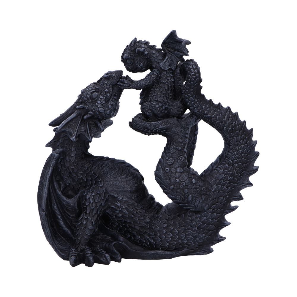 Drage Drakaina and Dragonling (22cm) - Fatima.Dk