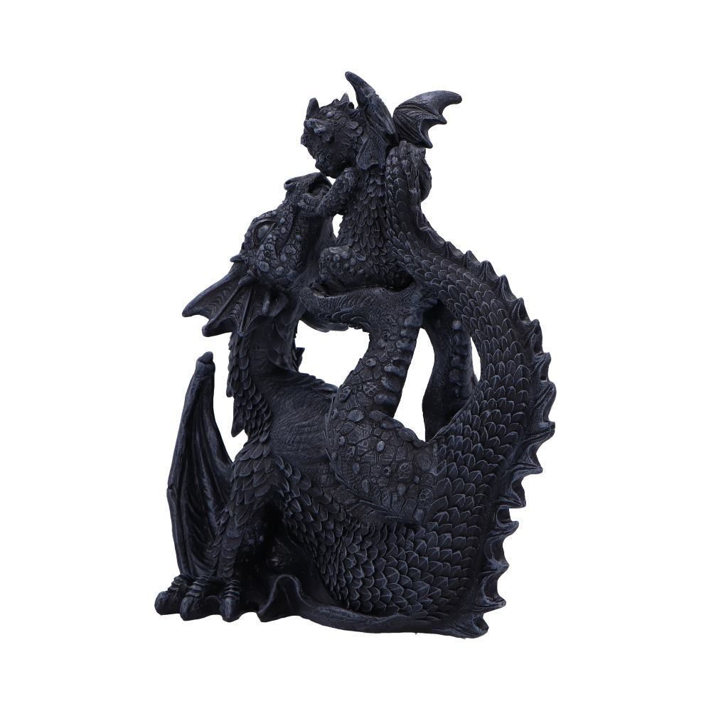 Drage Drakaina and Dragonling (22cm) - Fatima.Dk