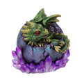 Load image into Gallery viewer, Drage Emerald Hatchling Glow (12.5cm) - Fatima.Dk