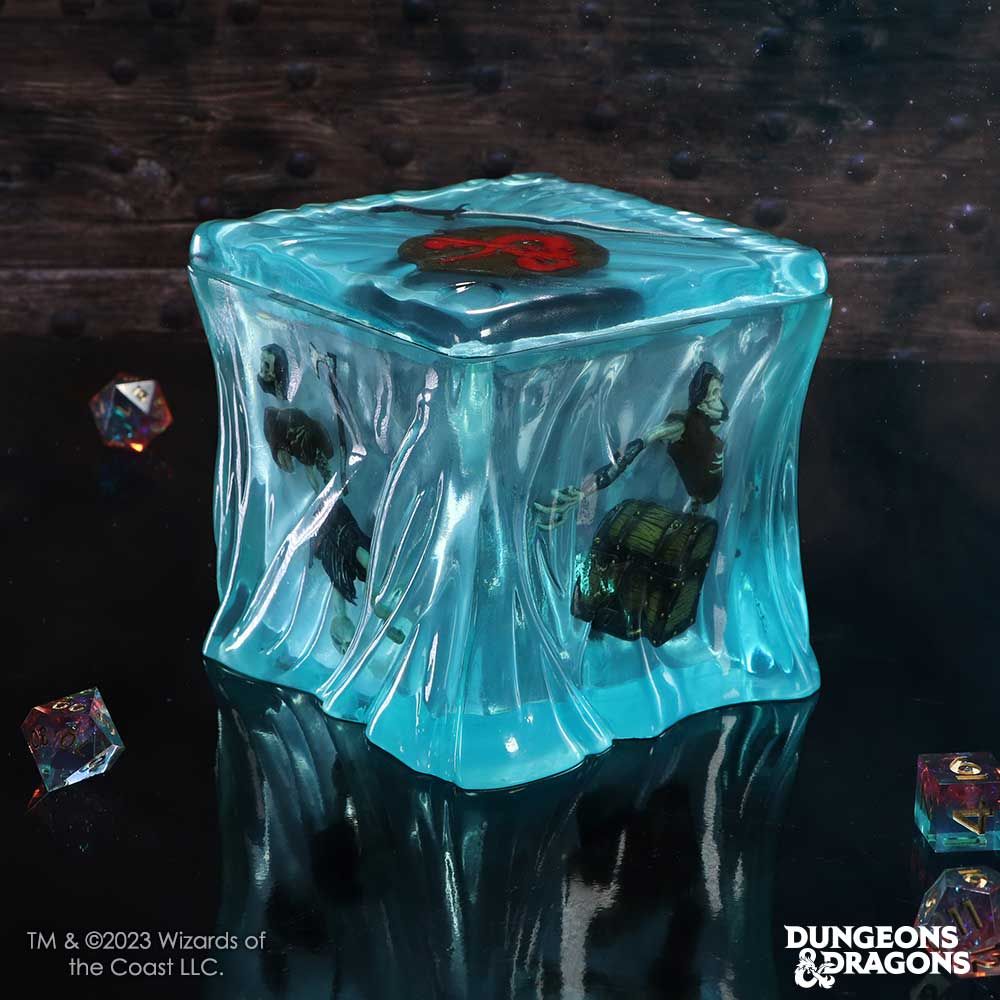Figur Dungeons & Dragons Gelatinous Cube Dice Box (11.5cm) - Fatima.Dk