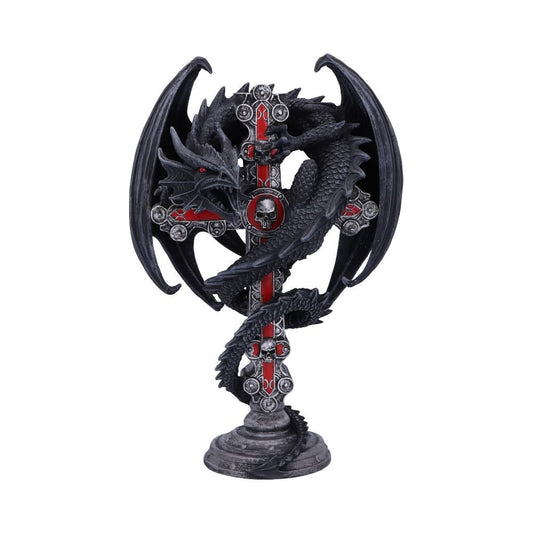 Figur Gothic Guardian Candle Holder (26.5cm) - Fatima.Dk