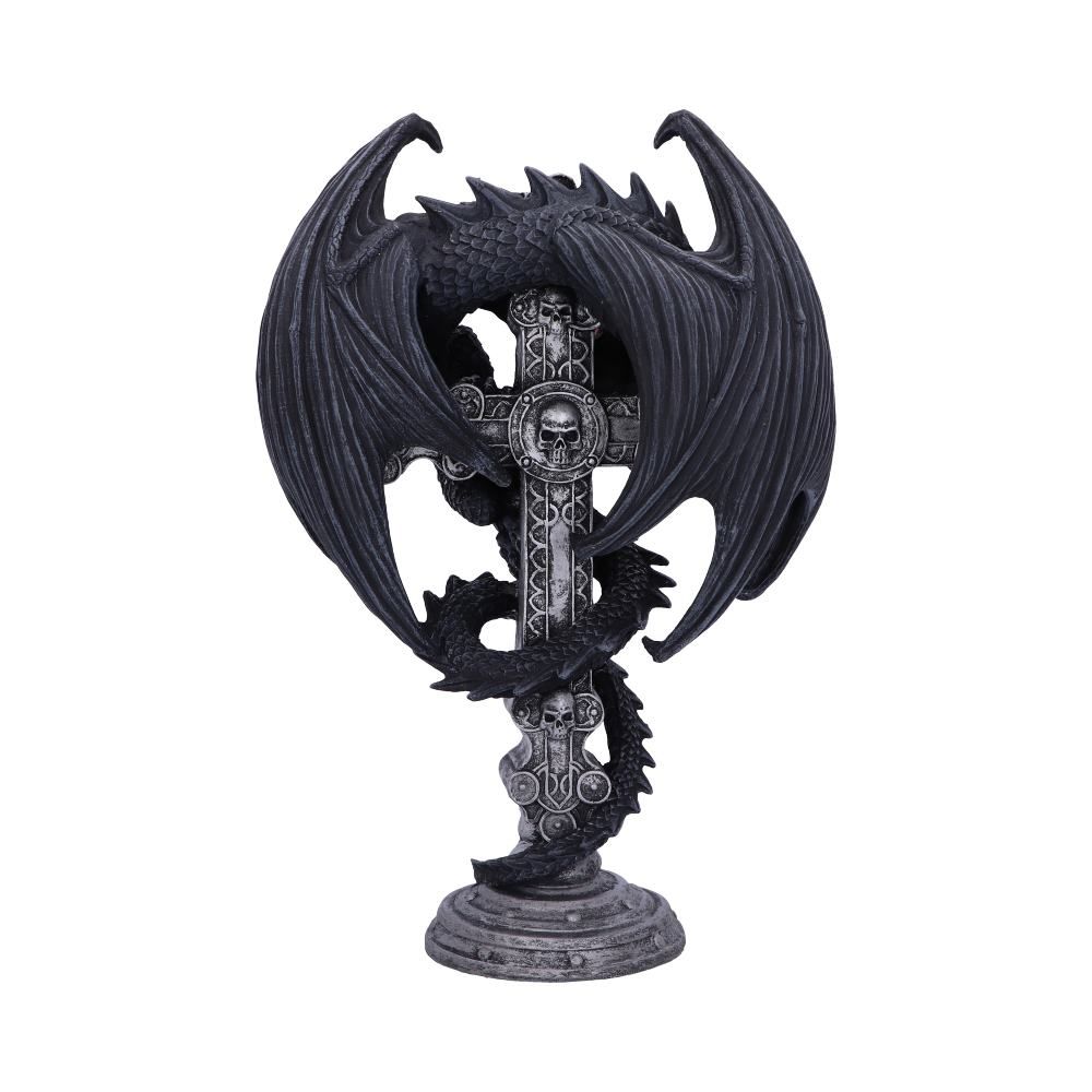 Figur Gothic Guardian Candle Holder (26.5cm) - Fatima.Dk