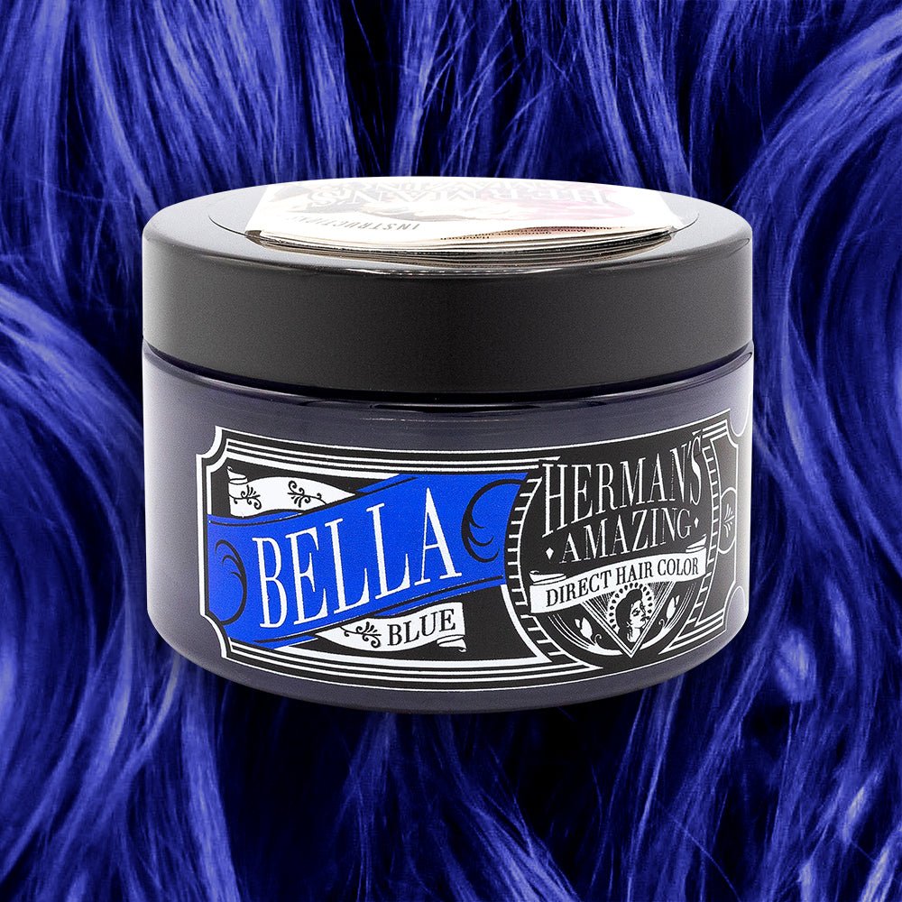 Hermans Hårfarve Bella Blue (115ml) - Fatima.Dk