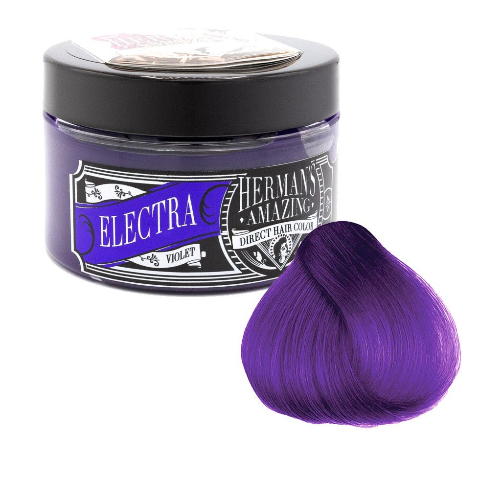 Hermans Hårfarve Electra Violet (115ml) - Fatima.Dk