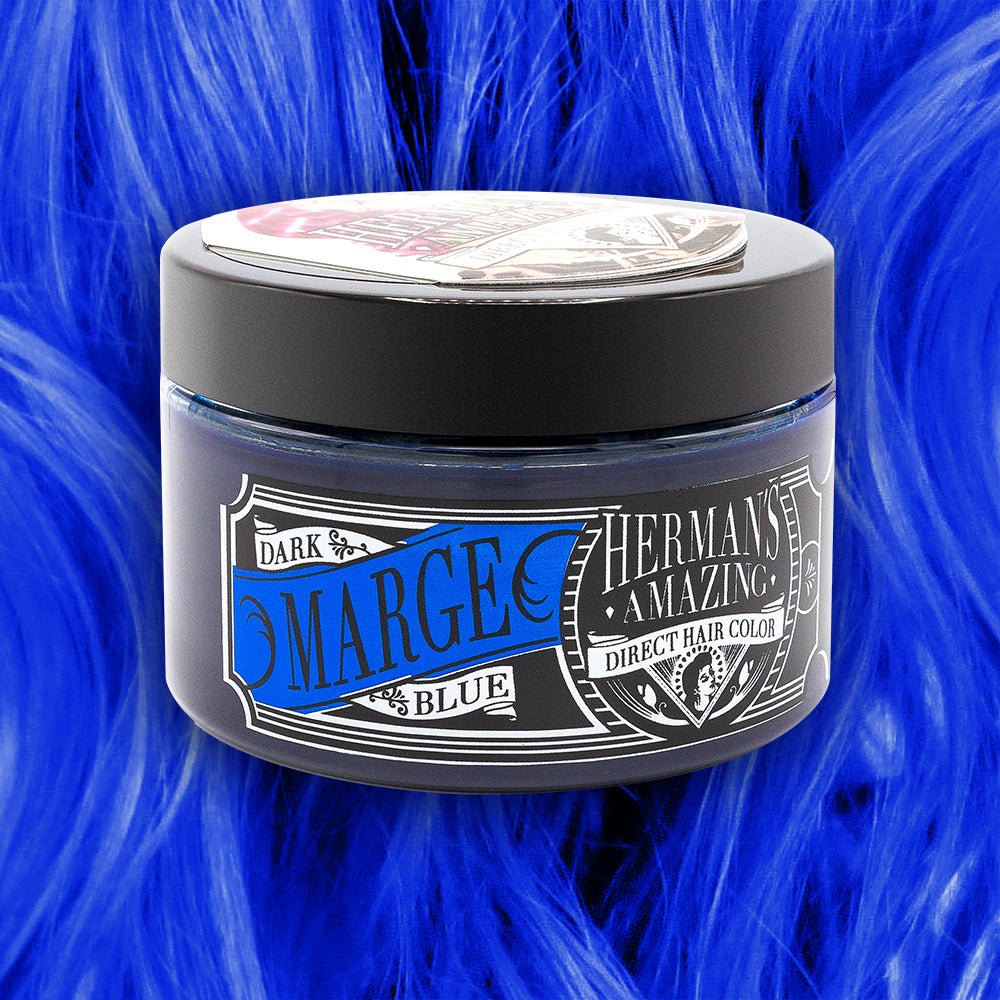 Hermans Hårfarve Marge Blue (115ml) - Fatima.Dk