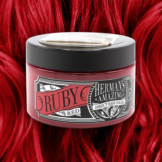Hermans Hårfarve Ruby Red (115ml) - Fatima.Dk