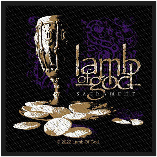 Patch Lamb of God - Sacrement - Fatima.Dk