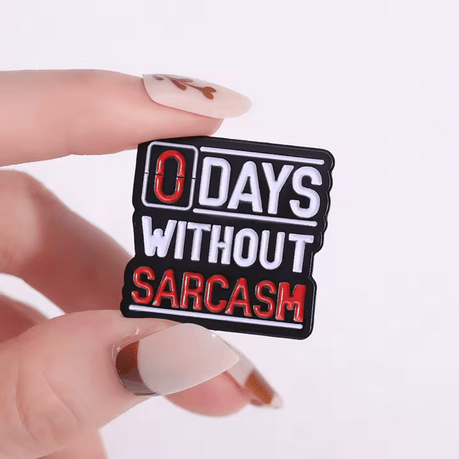 Pin Sarcasm - Fatima.Dk