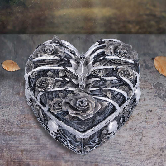 Skrin Caged Heart Box (10.5cm) - Fatima.Dk