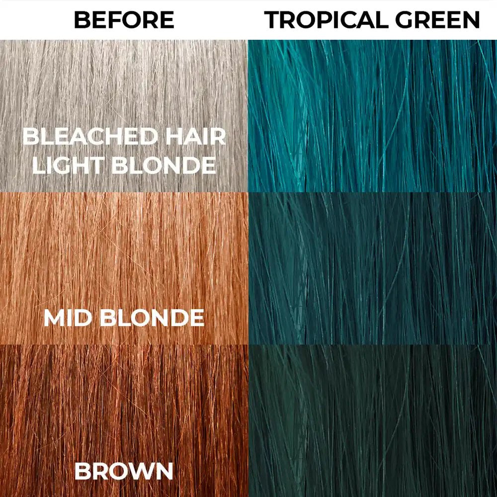 Stargazer Hårfarve Tropical Green (70ml) - Fatima.Dk