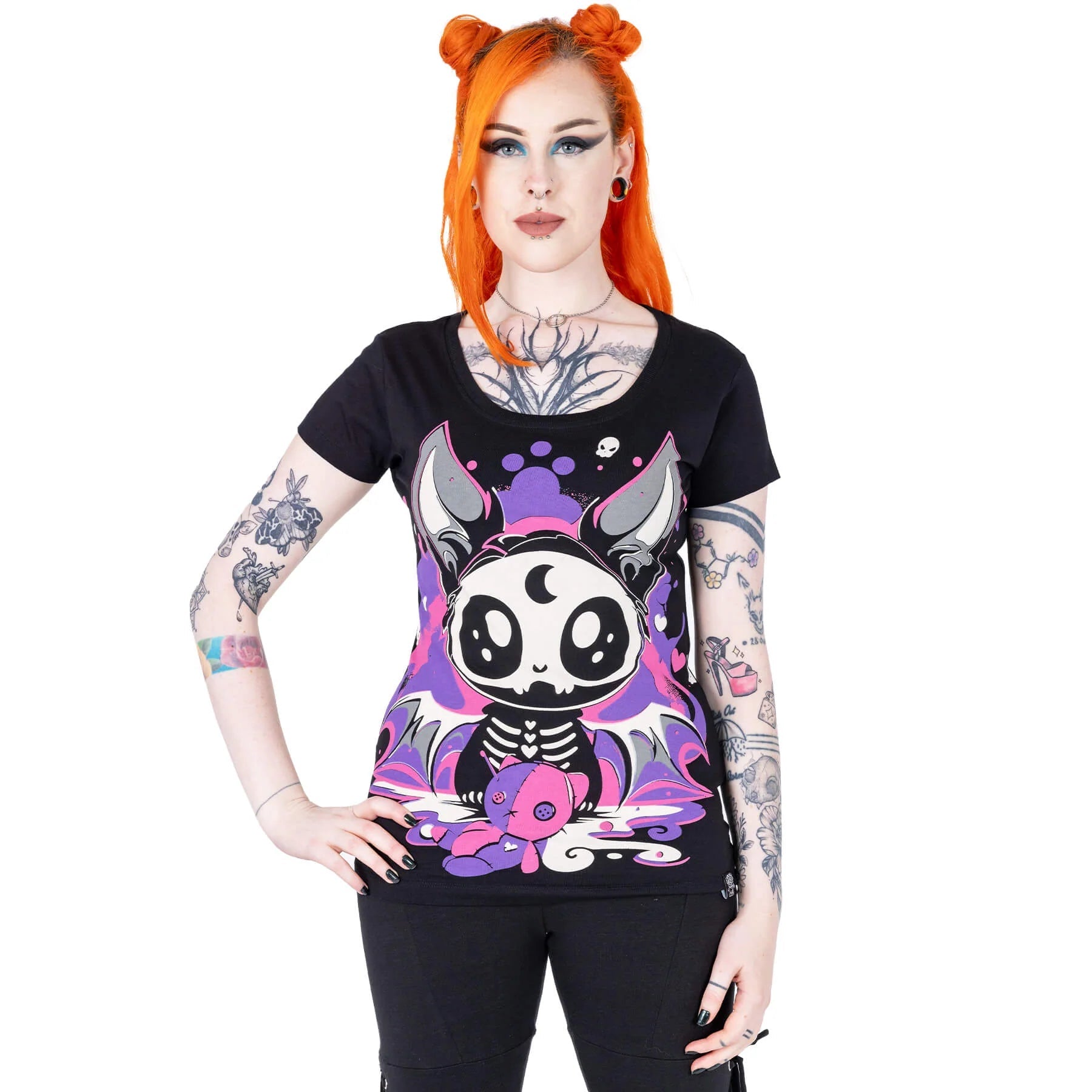 T-shirt Bat Doll - Fatima.Dk