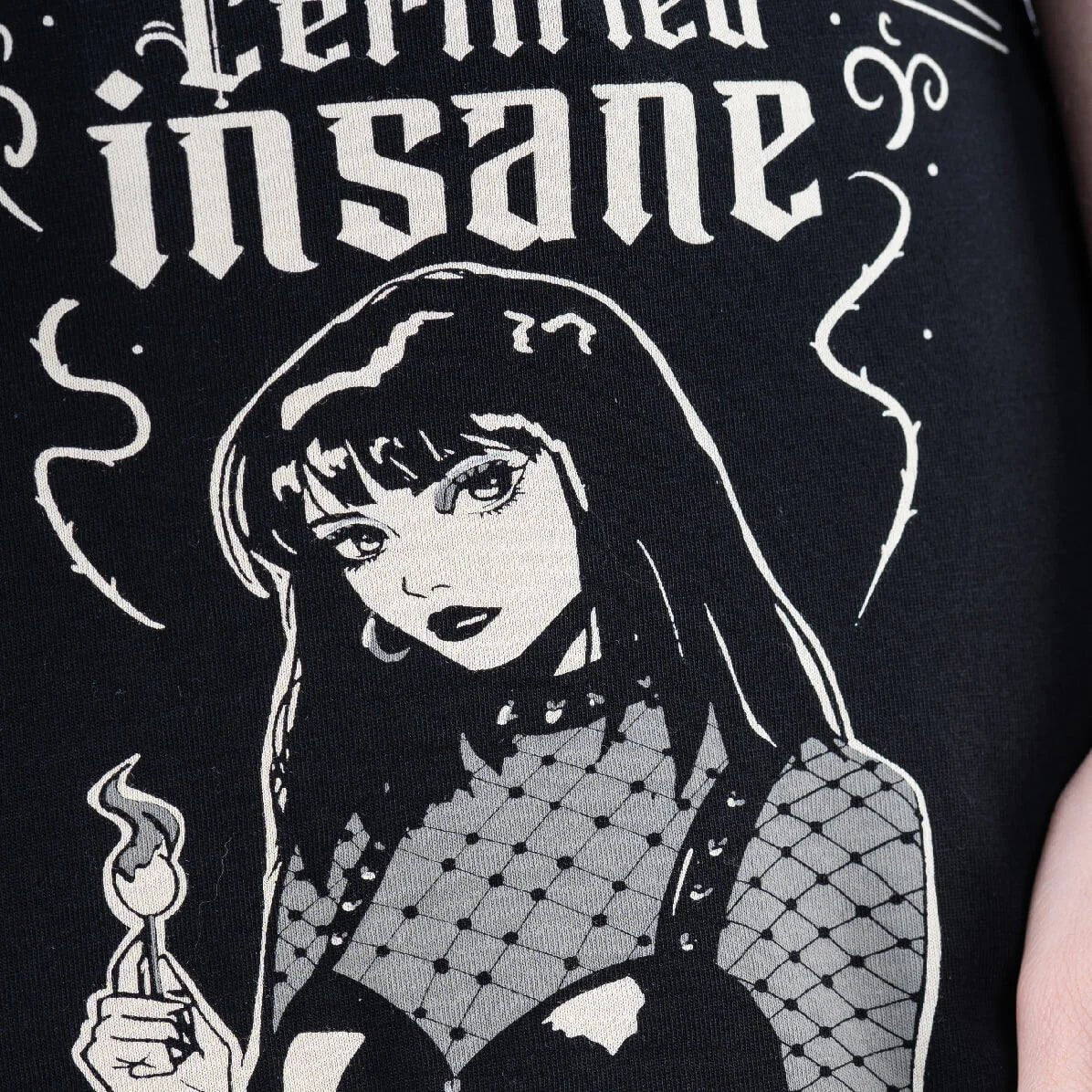 T-shirt Certified Insane - Fatima.Dk