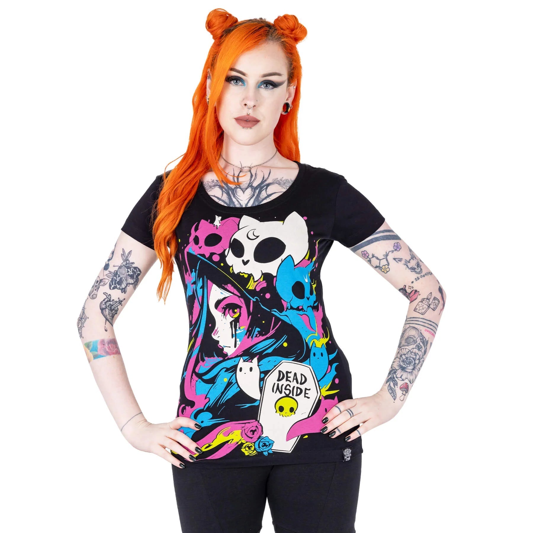 T-shirt Kitty Spirit - Fatima.Dk