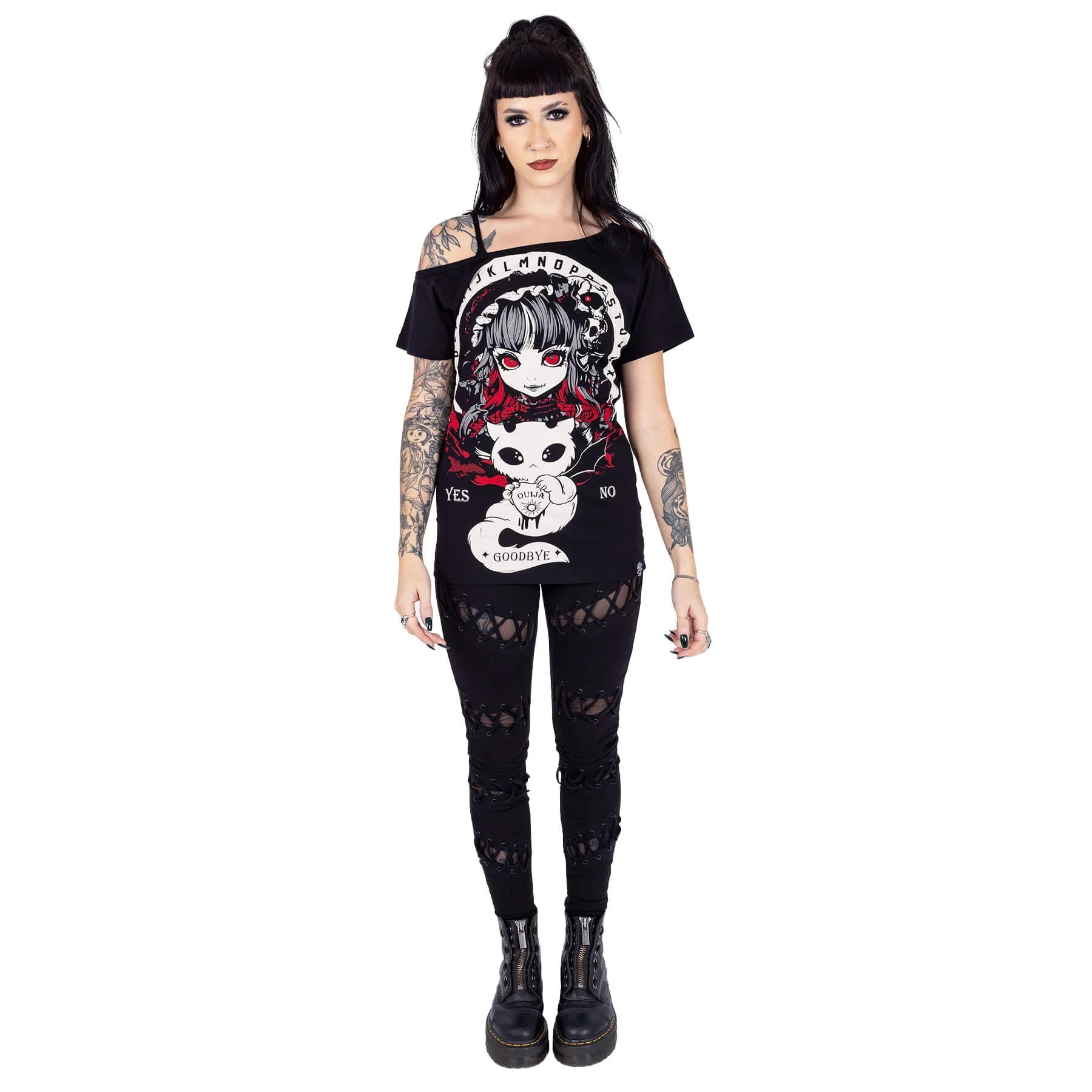 T-shirt Ouija Demon - Fatima.Dk